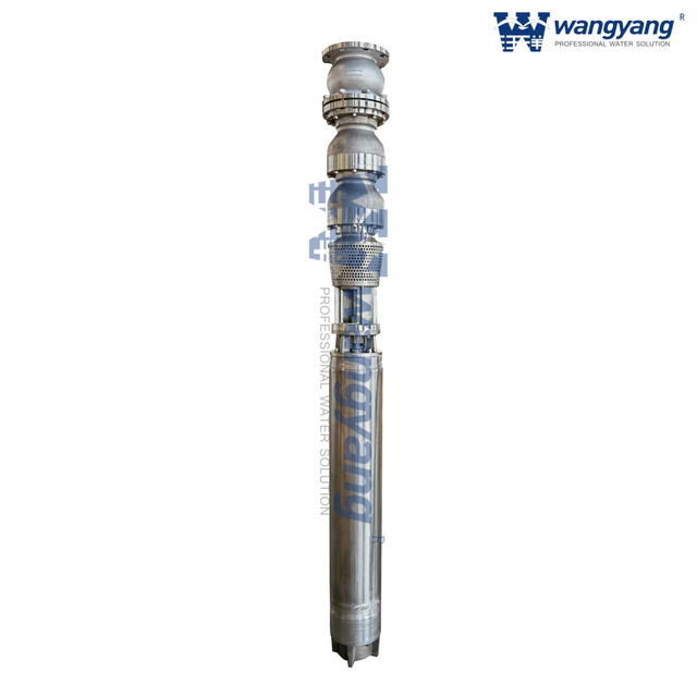Pompa sommergibile a turbina in acciaio inox